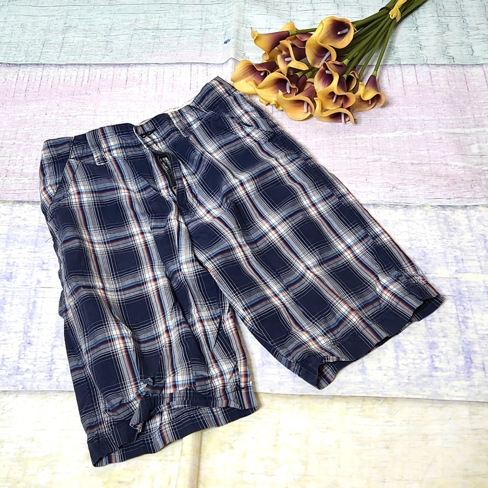 Kid's Urban Pipeline Plaid Shorts